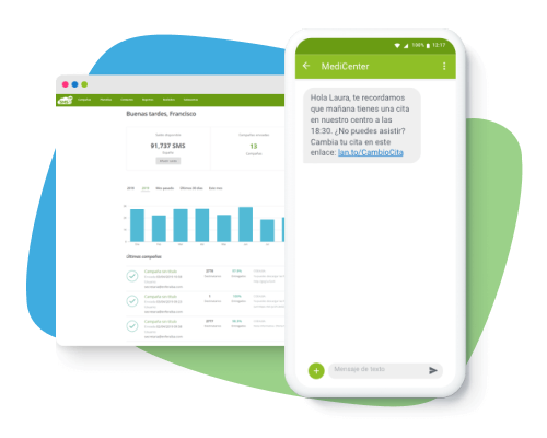 imagen report plataforma m&aacute;s tel&eacute;fono m&oacute;vil
